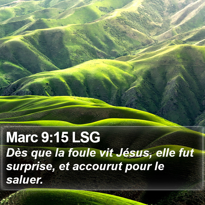 Marc 9:15 LSG Bible Study