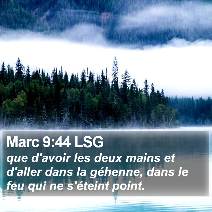 Marc 9:44 LSG Bible Study