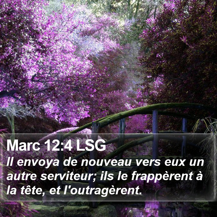 Marc 12:4 LSG Bible Study