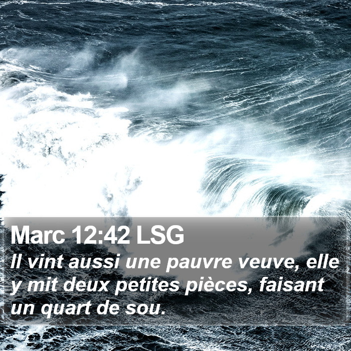 Marc 12:42 LSG Bible Study