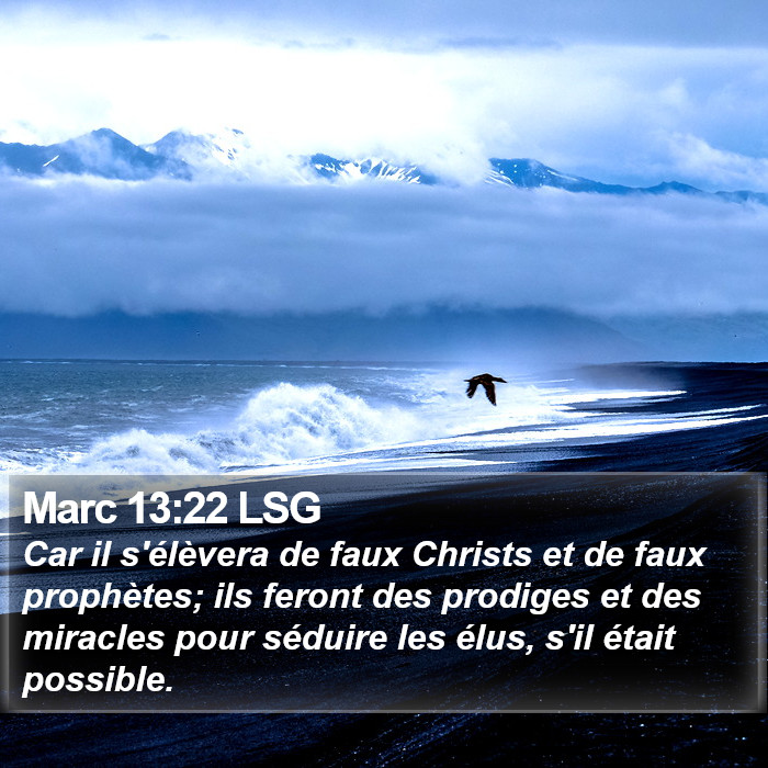 Marc 13:22 LSG Bible Study