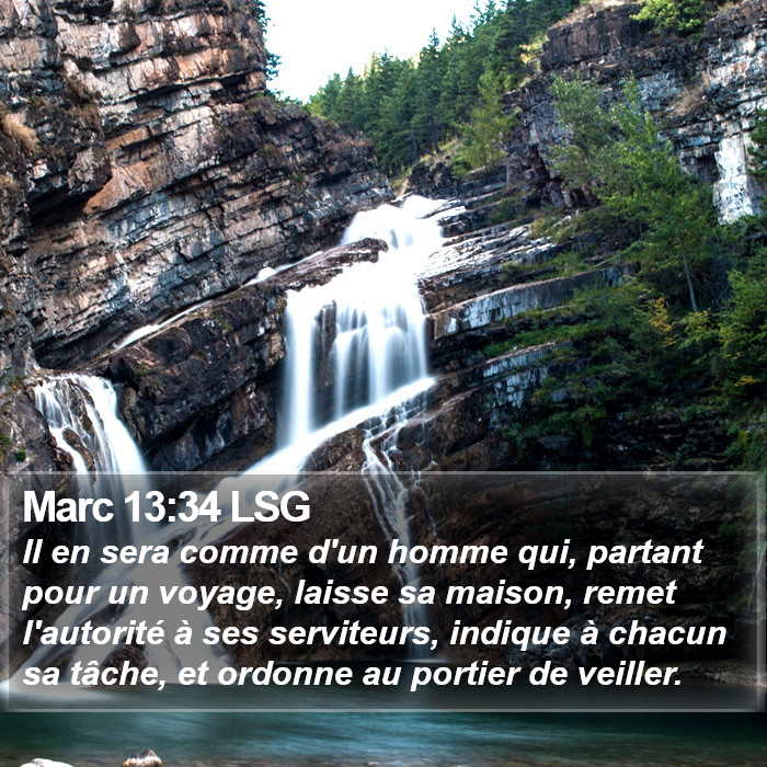 Marc 13:34 LSG Bible Study