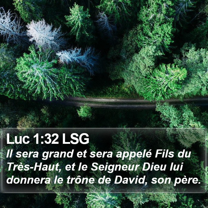 Luc 1:32 LSG Bible Study