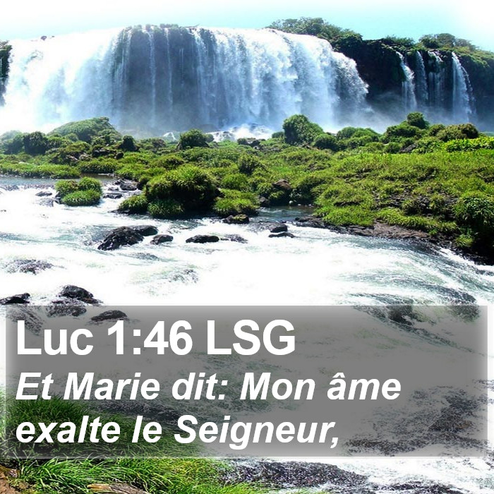 Luc 1:46 LSG Bible Study