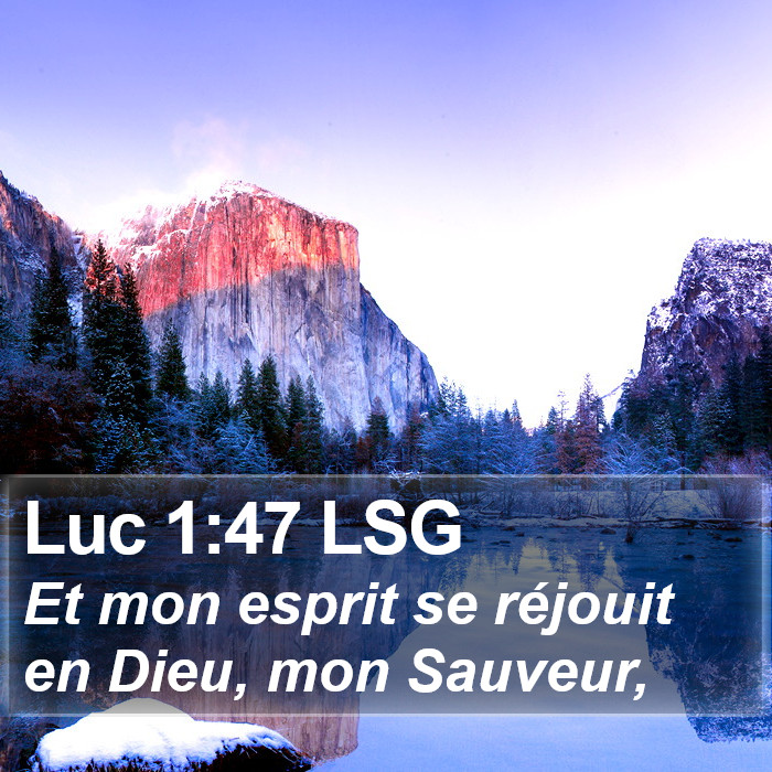 Luc 1:47 LSG Bible Study