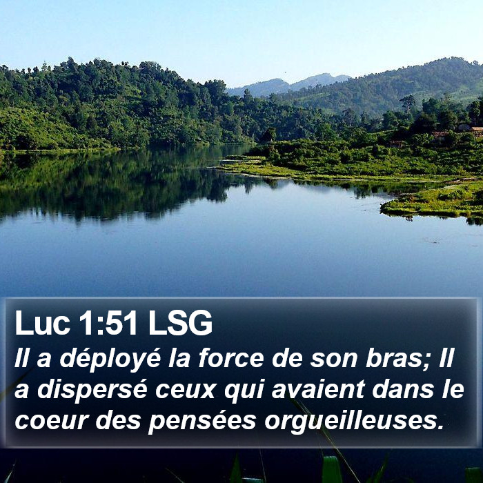 Luc 1:51 LSG Bible Study