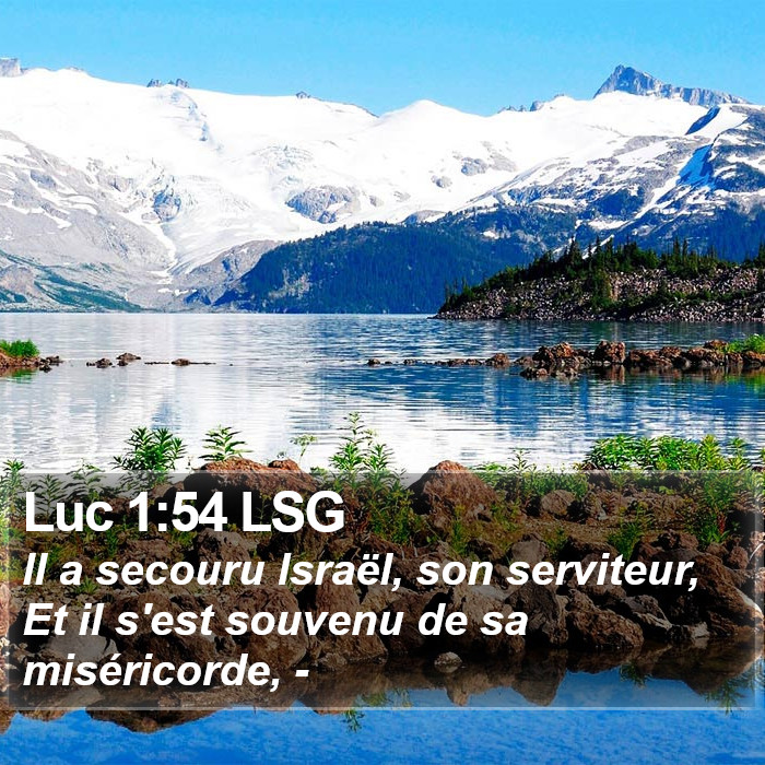 Luc 1:54 LSG Bible Study