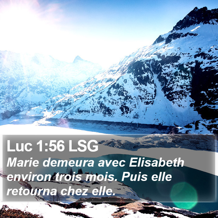 Luc 1:56 LSG Bible Study