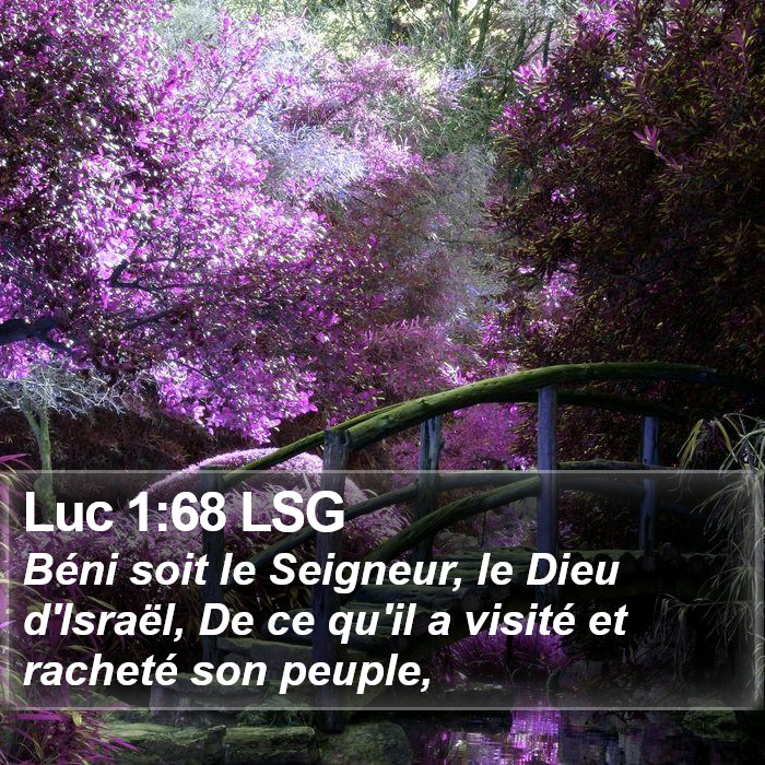 Luc 1:68 LSG Bible Study