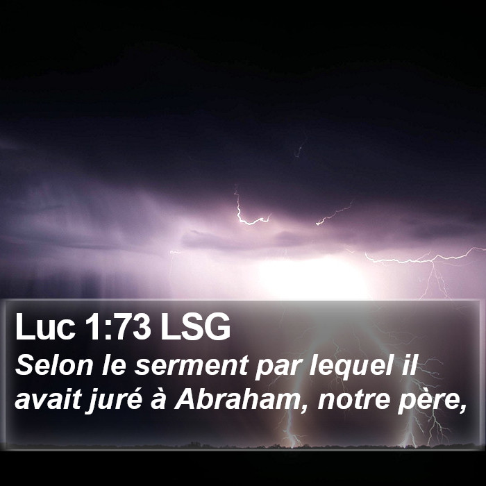 Luc 1:73 LSG Bible Study