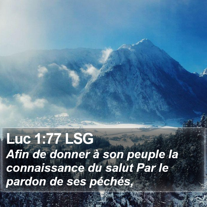 Luc 1:77 LSG Bible Study