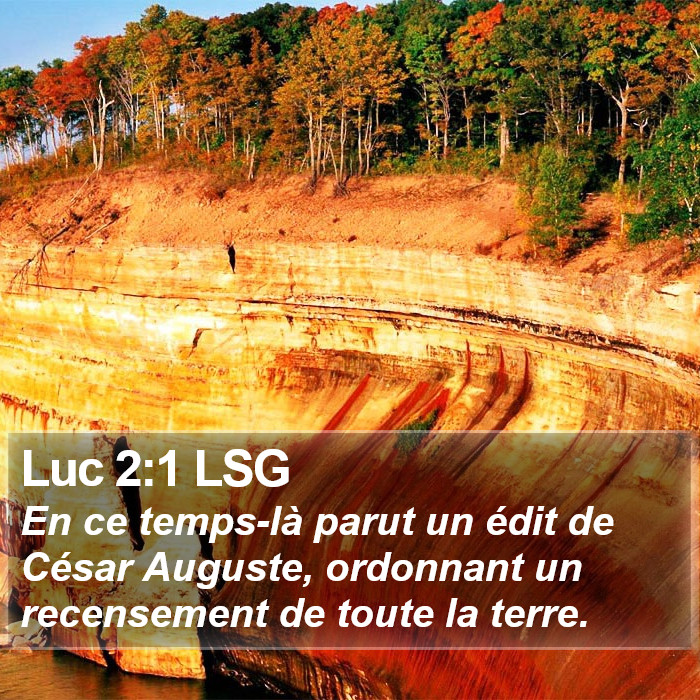 Luc 2:1 LSG Bible Study