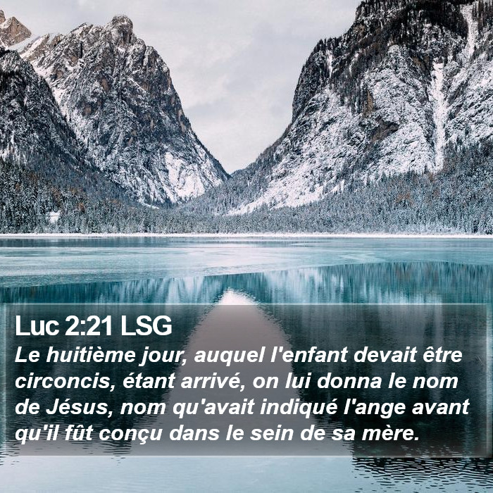 Luc 2:21 LSG Bible Study