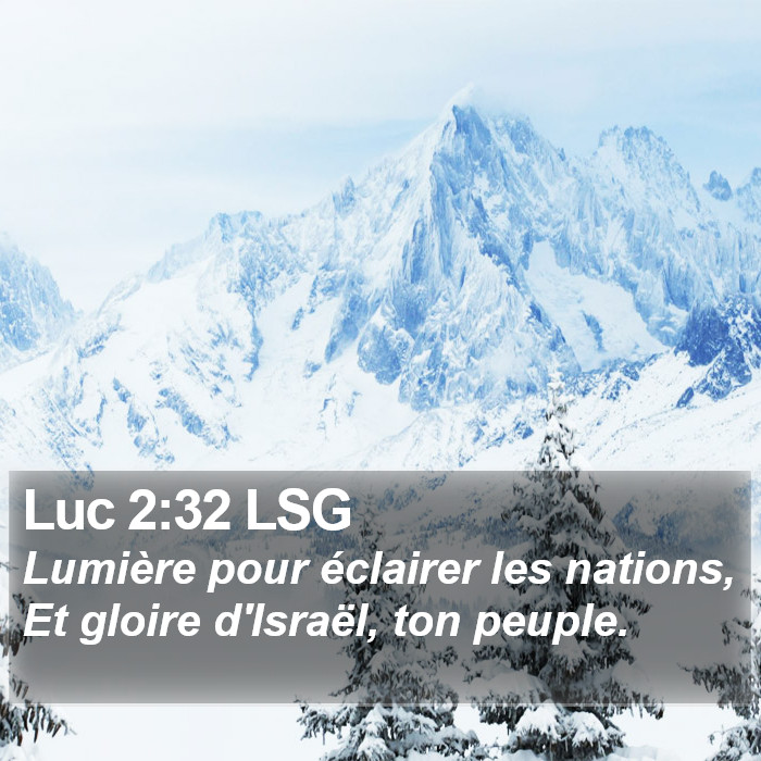 Luc 2:32 LSG Bible Study