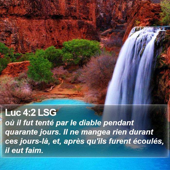 Luc 4:2 LSG Bible Study