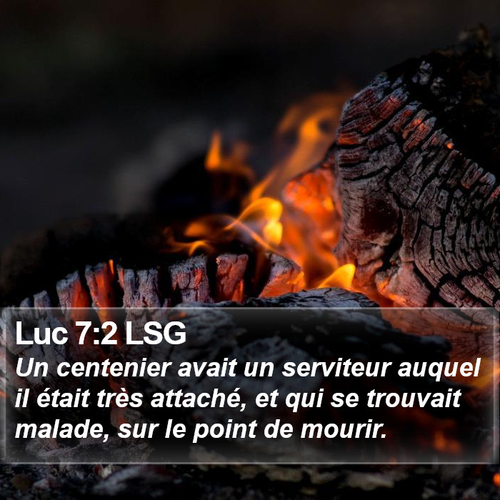 Luc 7:2 LSG Bible Study