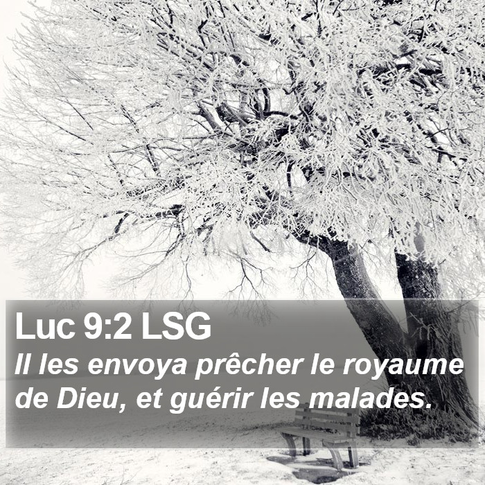 Luc 9:2 LSG Bible Study