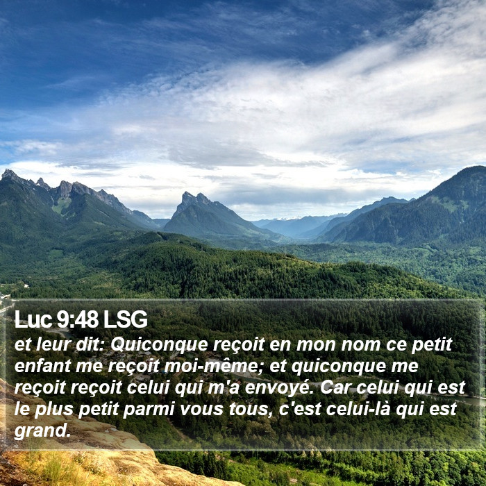 Luc 9:48 LSG Bible Study