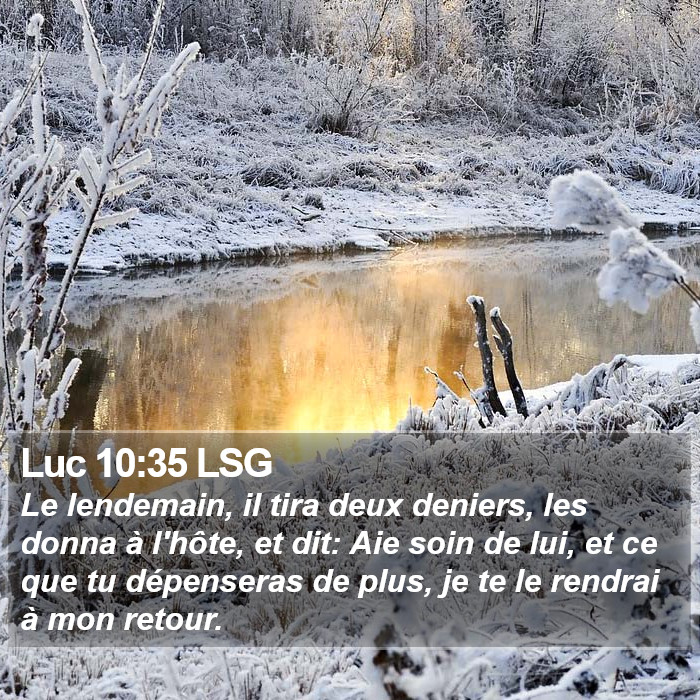 Luc 10:35 LSG Bible Study
