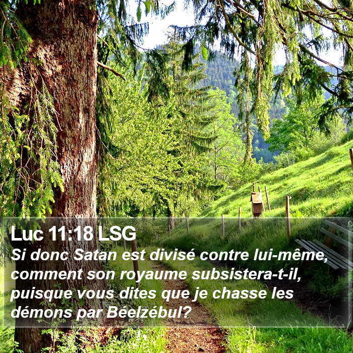 Luc 11:18 LSG Bible Study