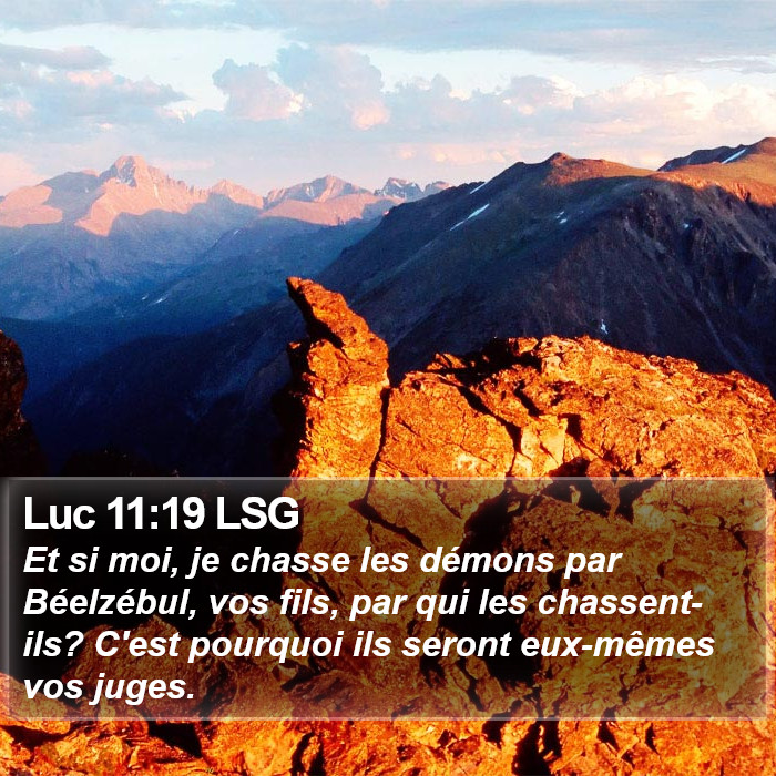 Luc 11:19 LSG Bible Study