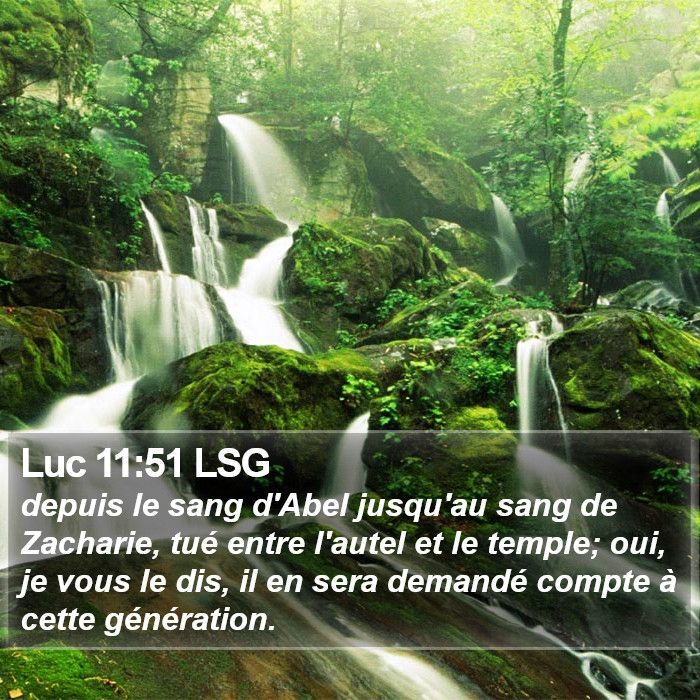 Luc 11:51 LSG Bible Study