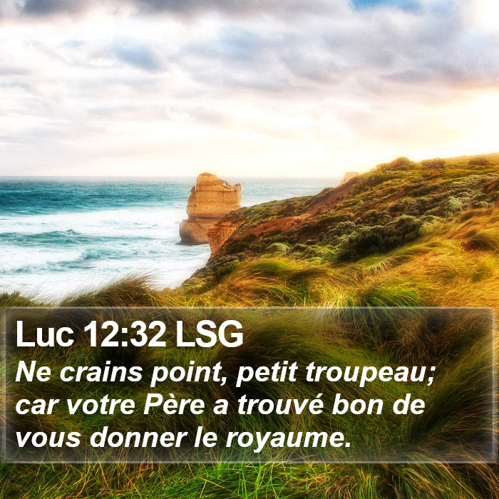 Luc 12:32 LSG Bible Study