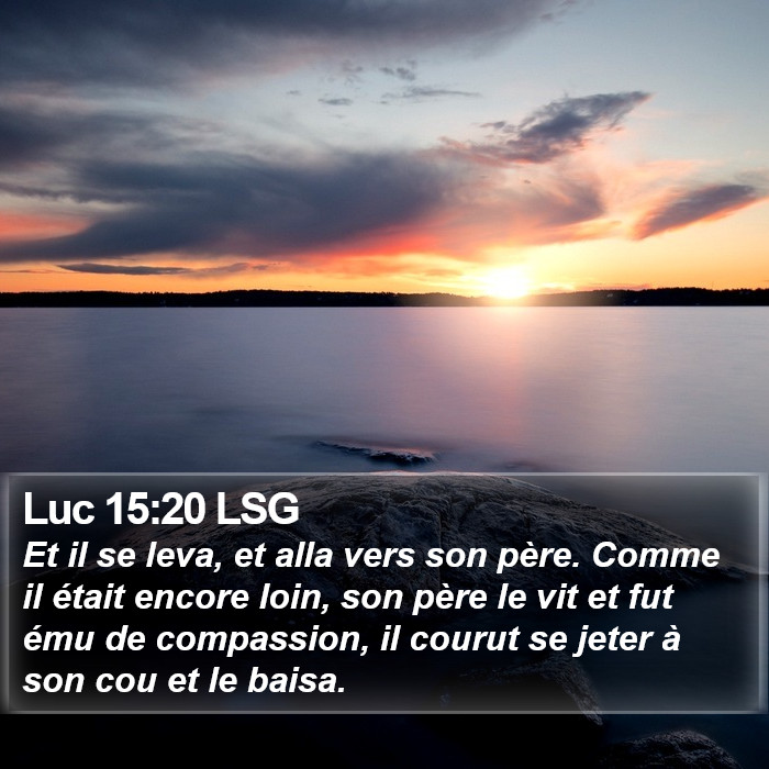 Luc 15:20 LSG Bible Study