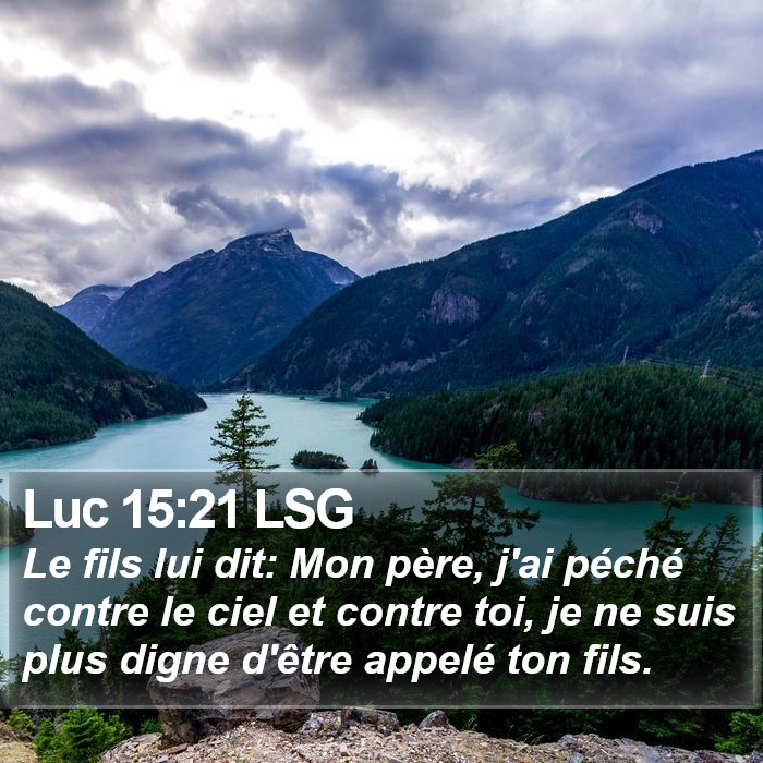 Luc 15:21 LSG Bible Study