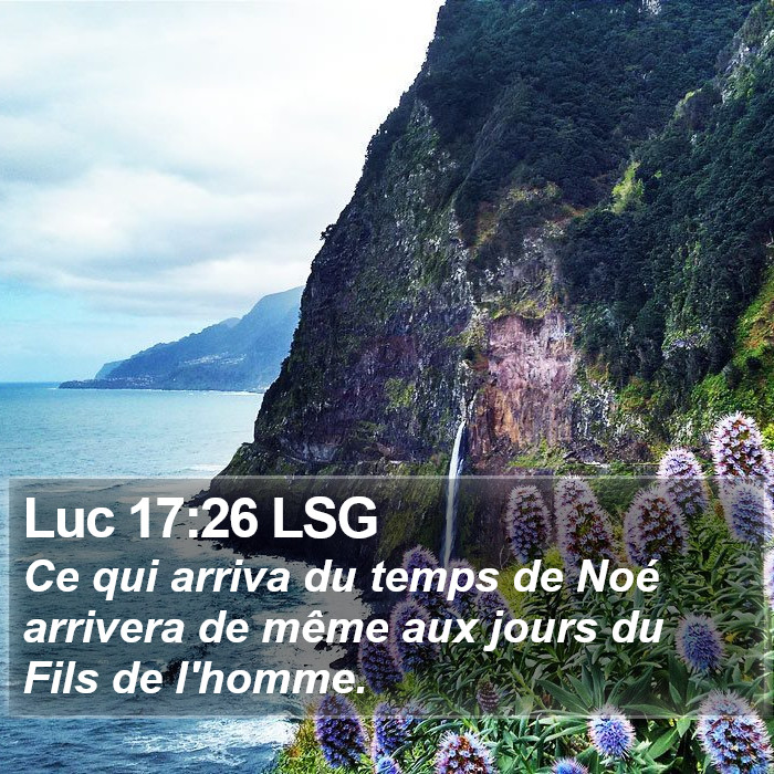 Luc 17:26 LSG Bible Study