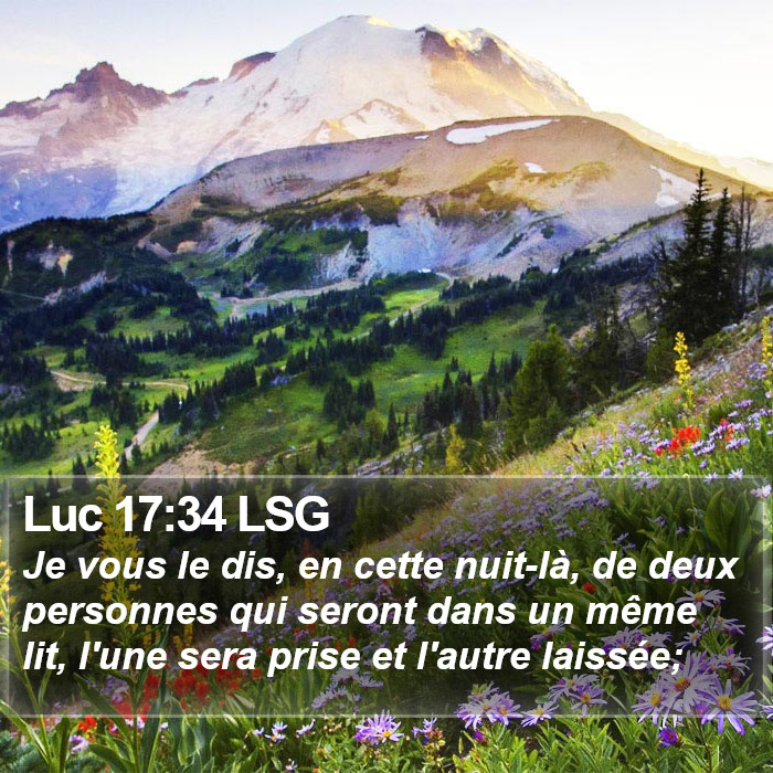 Luc 17:34 LSG Bible Study