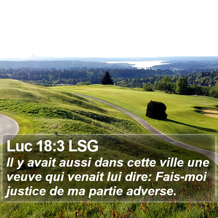 Luc 18:3 LSG Bible Study