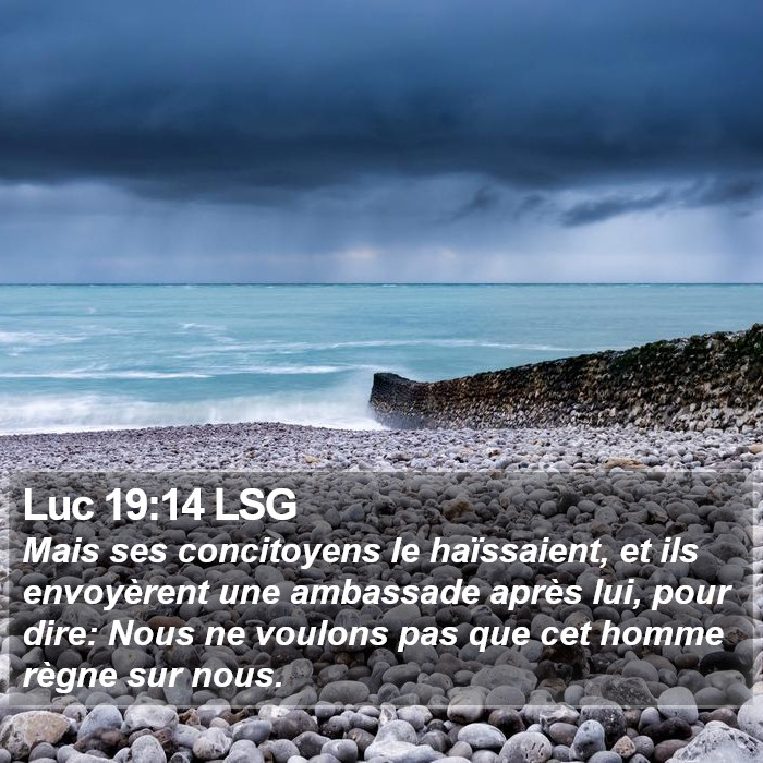 Luc 19:14 LSG Bible Study