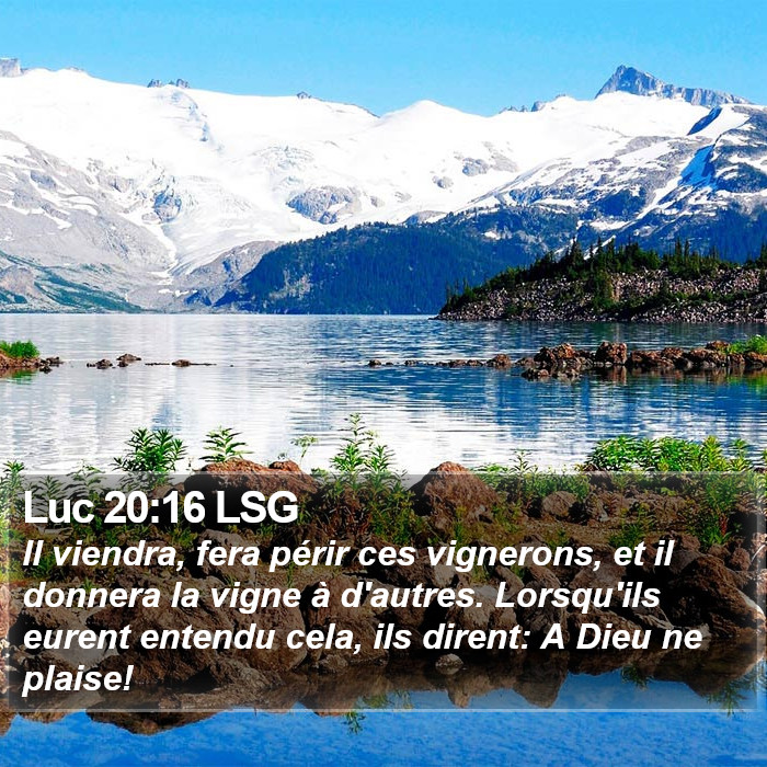 Luc 20:16 LSG Bible Study