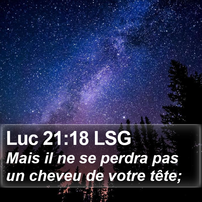 Luc 21:18 LSG Bible Study