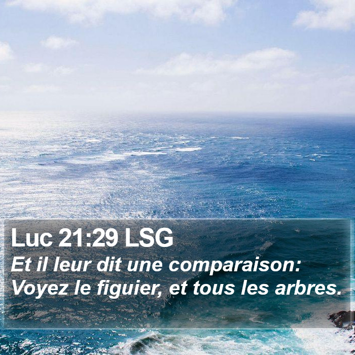 Luc 21:29 LSG Bible Study
