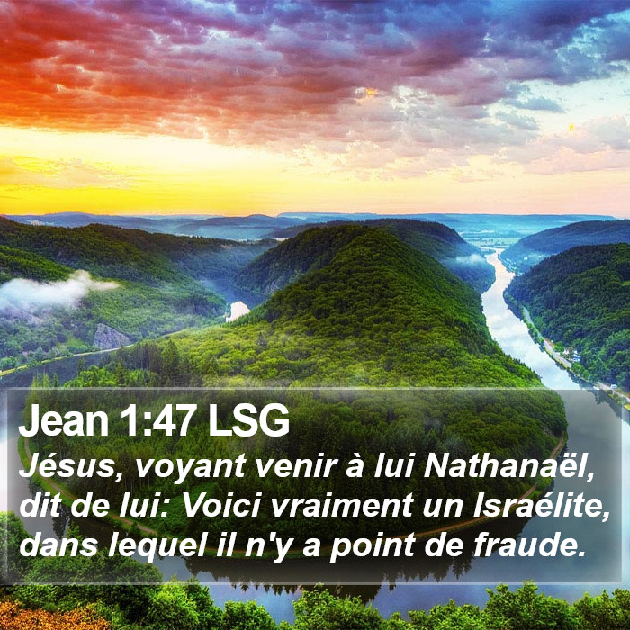 Jean 1:47 LSG Bible Study