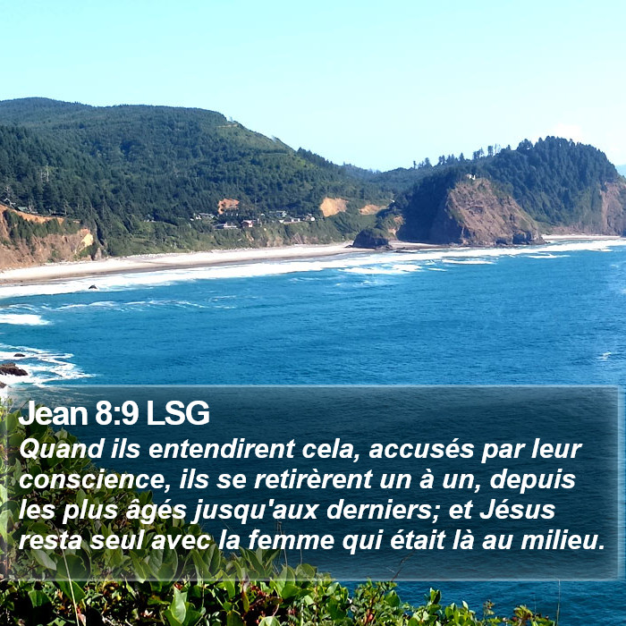 Jean 8:9 LSG Bible Study