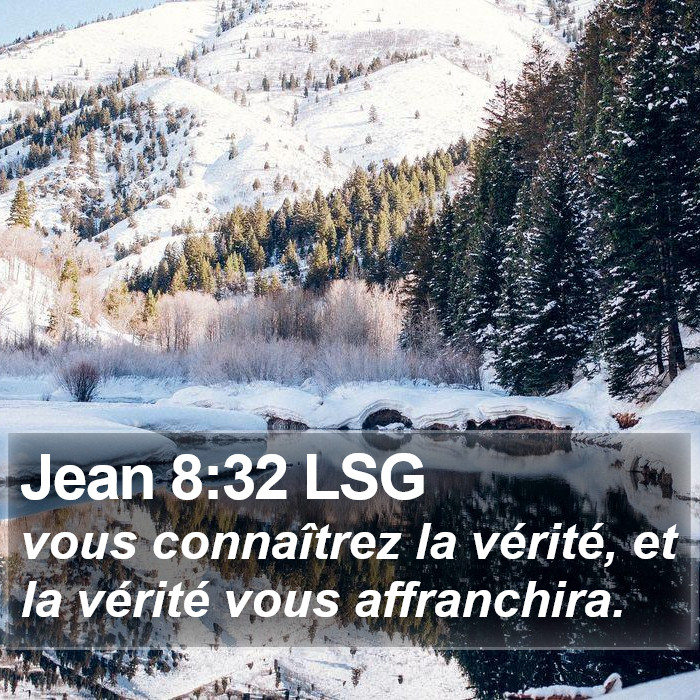 Jean 8:32 LSG Bible Study