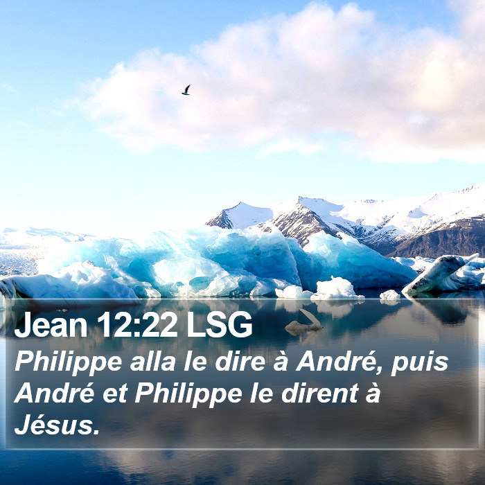 Jean 12:22 LSG Bible Study