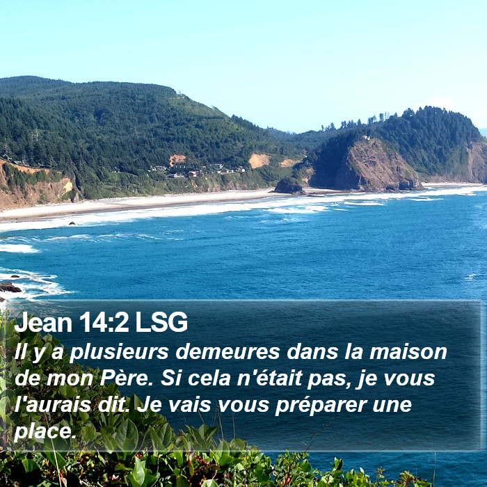 Jean 14:2 LSG Bible Study