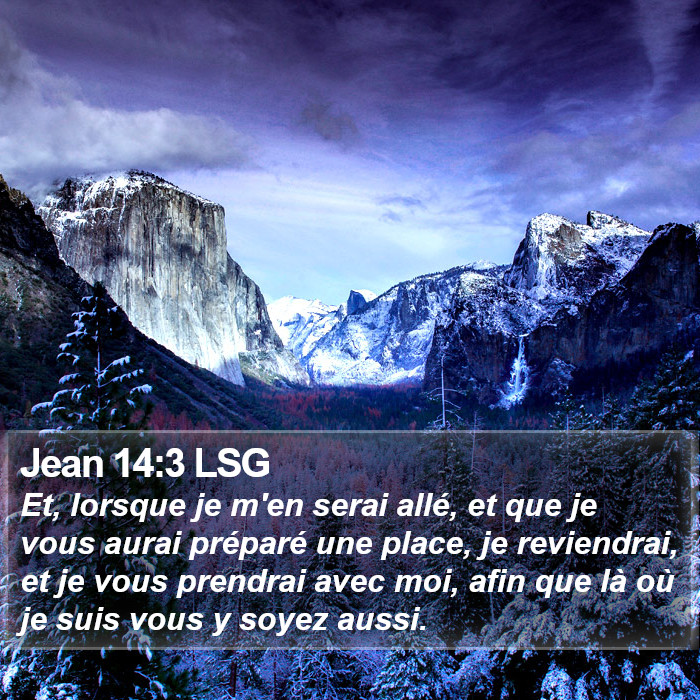 Jean 14:3 LSG Bible Study