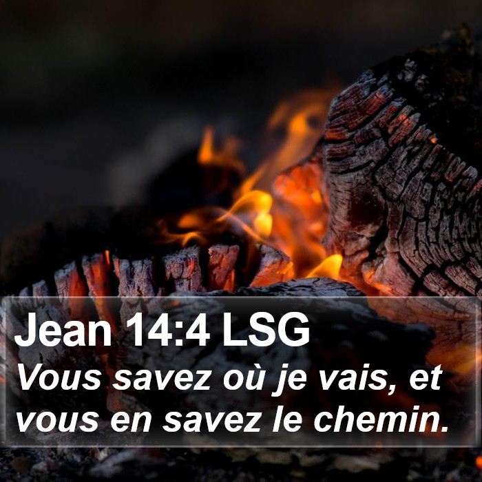 Jean 14:4 LSG Bible Study