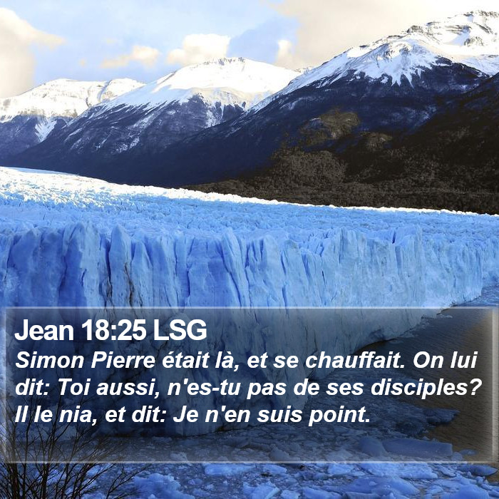 Jean 18:25 LSG Bible Study