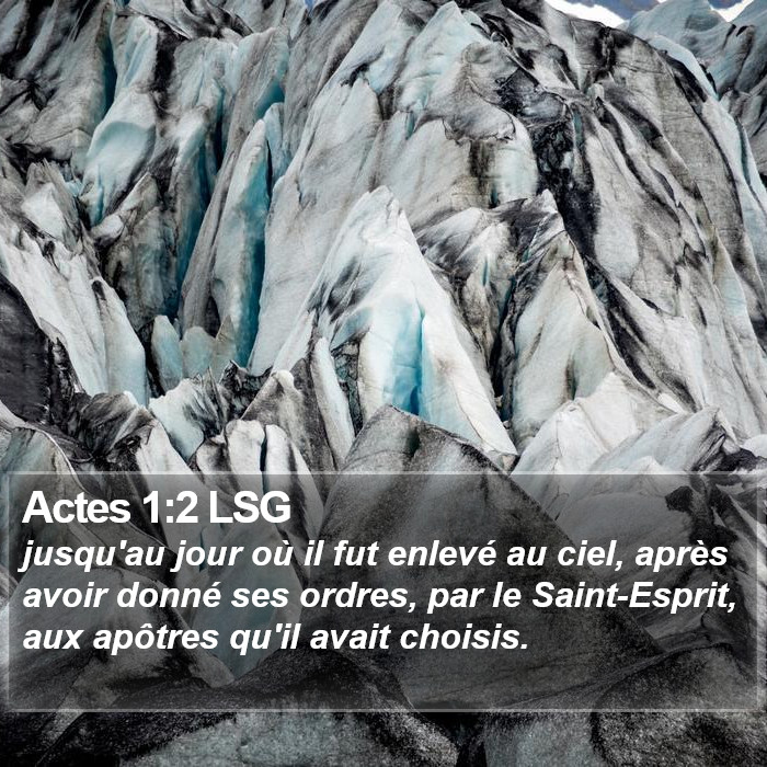 Actes 1:2 LSG Bible Study