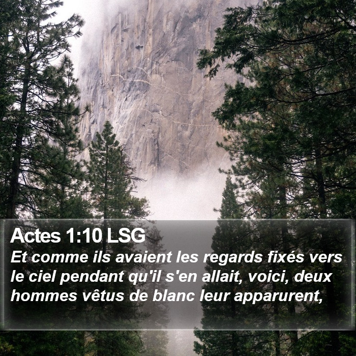 Actes 1:10 LSG Bible Study