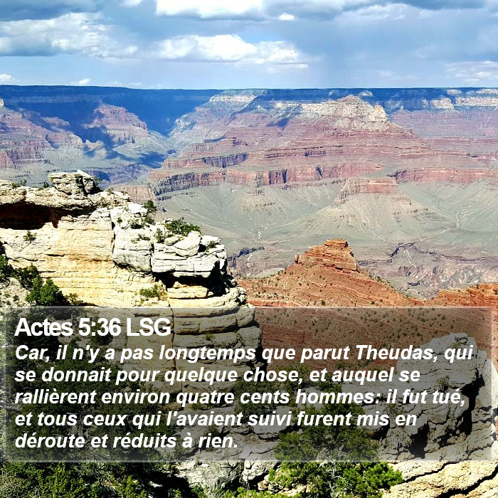 Actes 5:36 LSG Bible Study