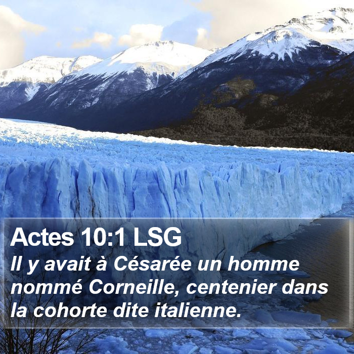 Actes 10:1 LSG Bible Study
