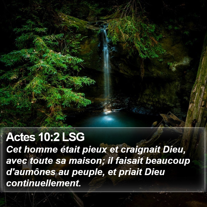 Actes 10:2 LSG Bible Study