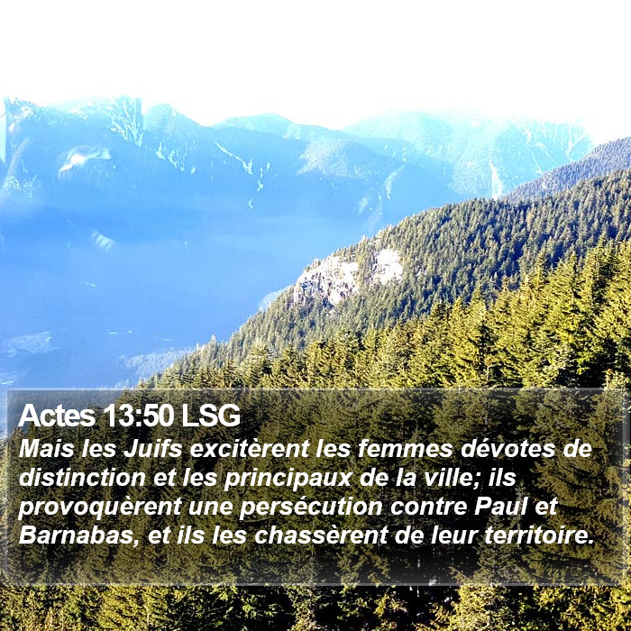 Actes 13:50 LSG Bible Study